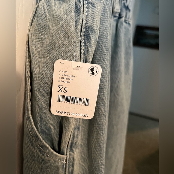 NWT Free People Alora Jumpsuit XS - Picture 7 of 7